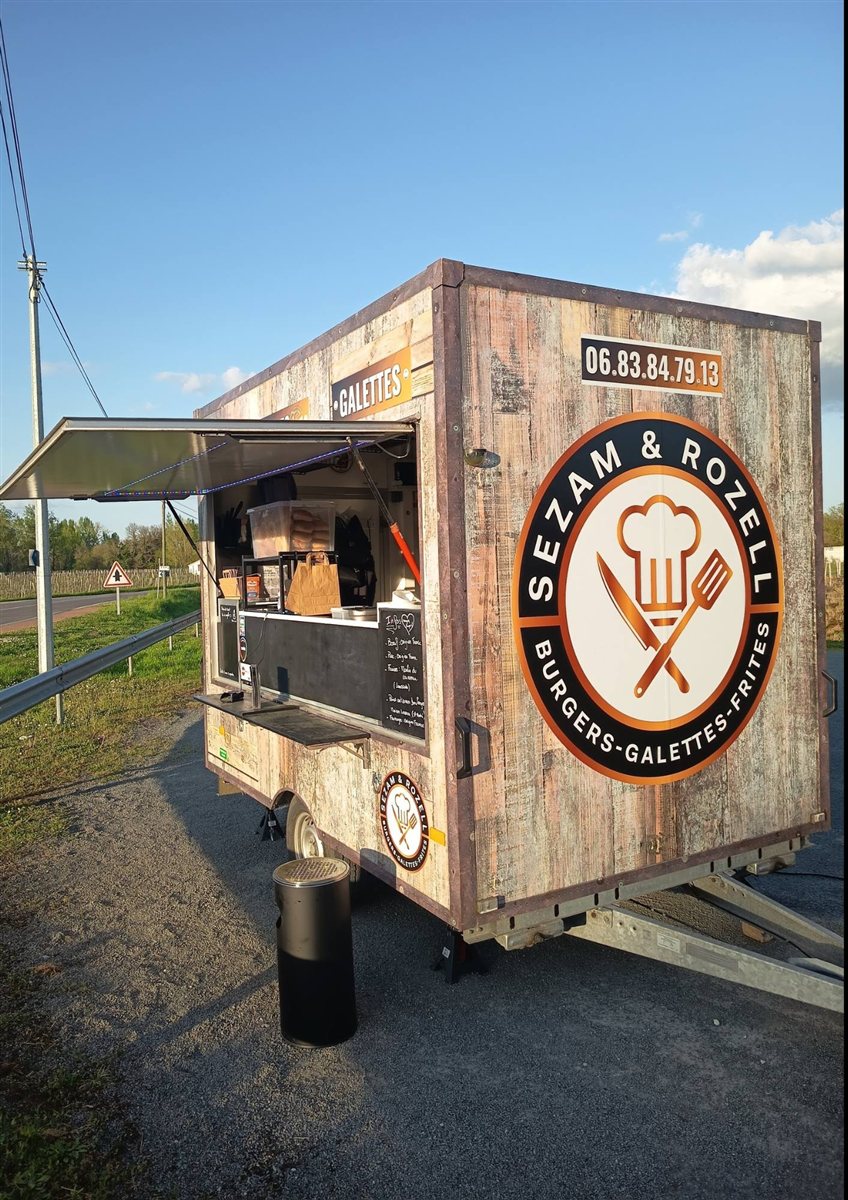 Le food truck Sézam & Rozell